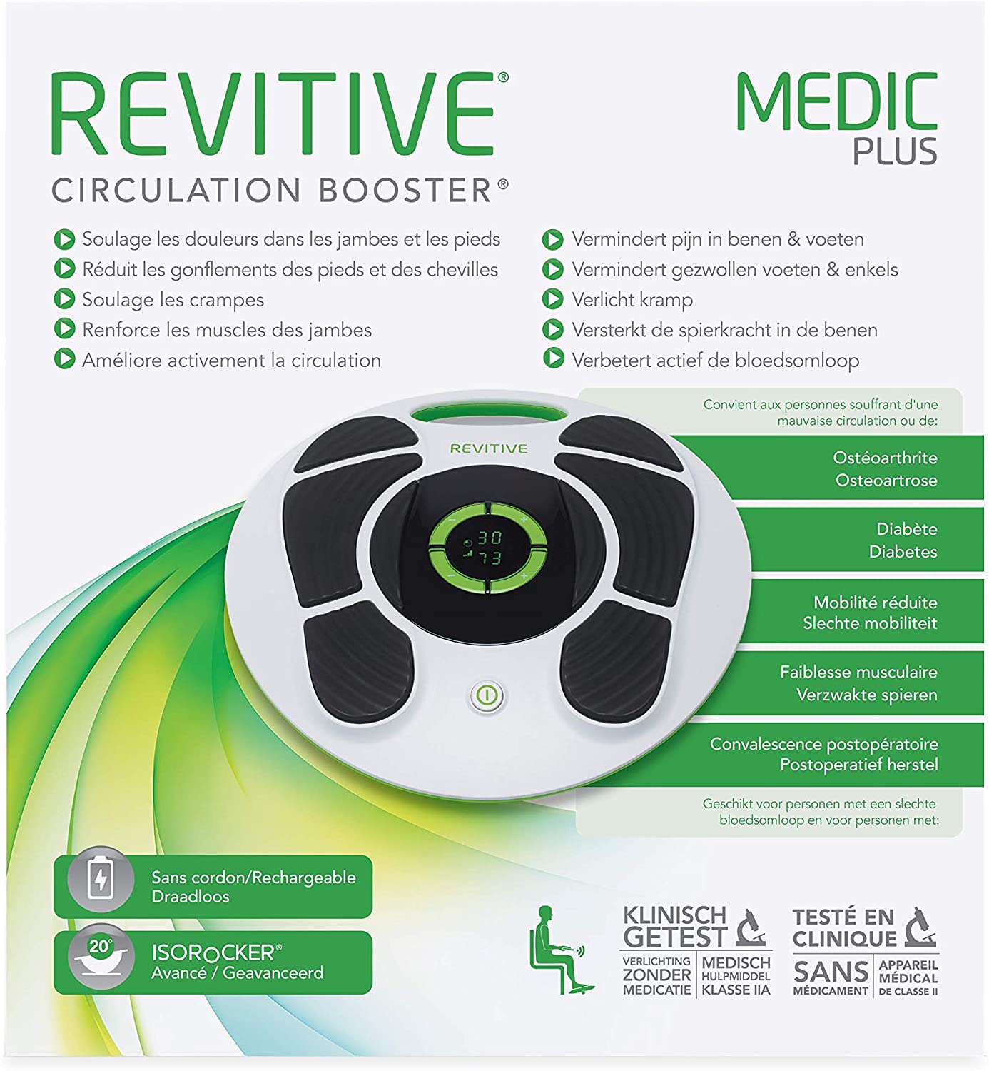 Medium plus. Revitive circulation Booster.